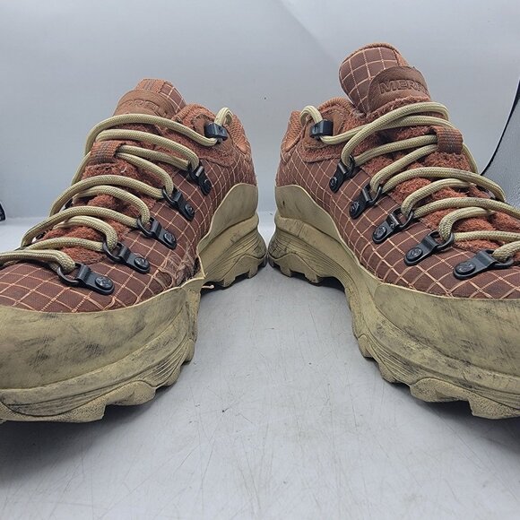 Merrell Ontario Speed RS 1TRL Mens 9.5 Brown Sneaker Shoes Hiking Camping Vibram main image 4